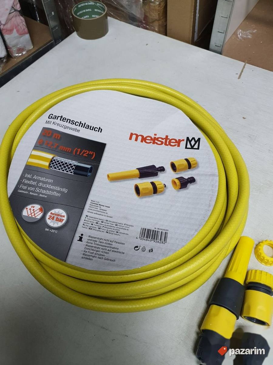Bastensko Crevo 20M : O 12, 70mm (1/2 ") PVC- meiste 3