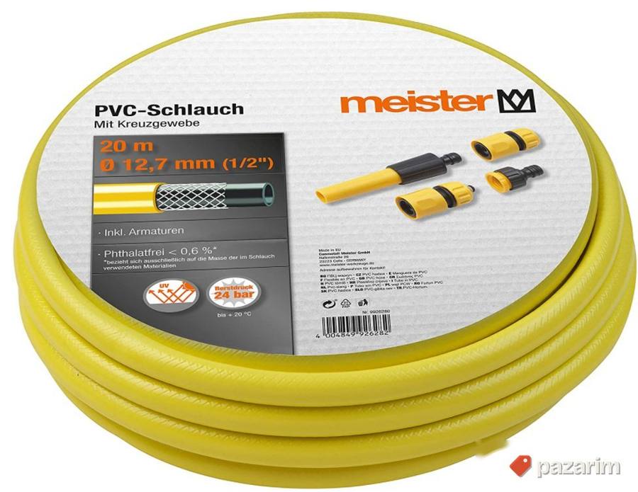 Bastensko Crevo 20M : O 12, 70mm (1/2 ") PVC- meiste 5