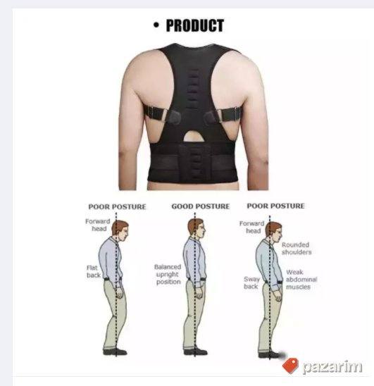 Magnetni Pojas za Ledja (Crni) - Adjustable 7