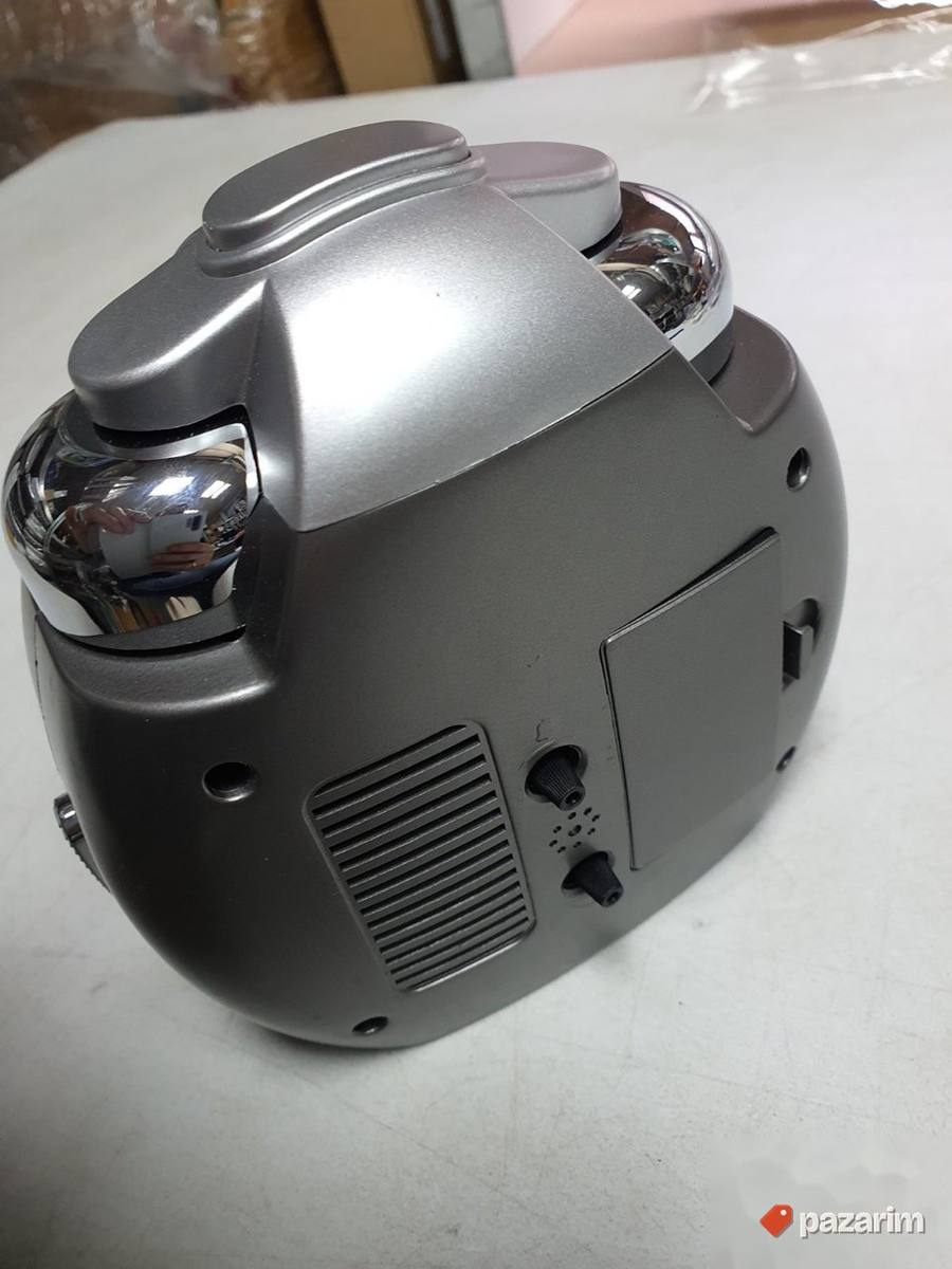 Sat- Budilnik 148x143x78mm Sivi - Acctim 8