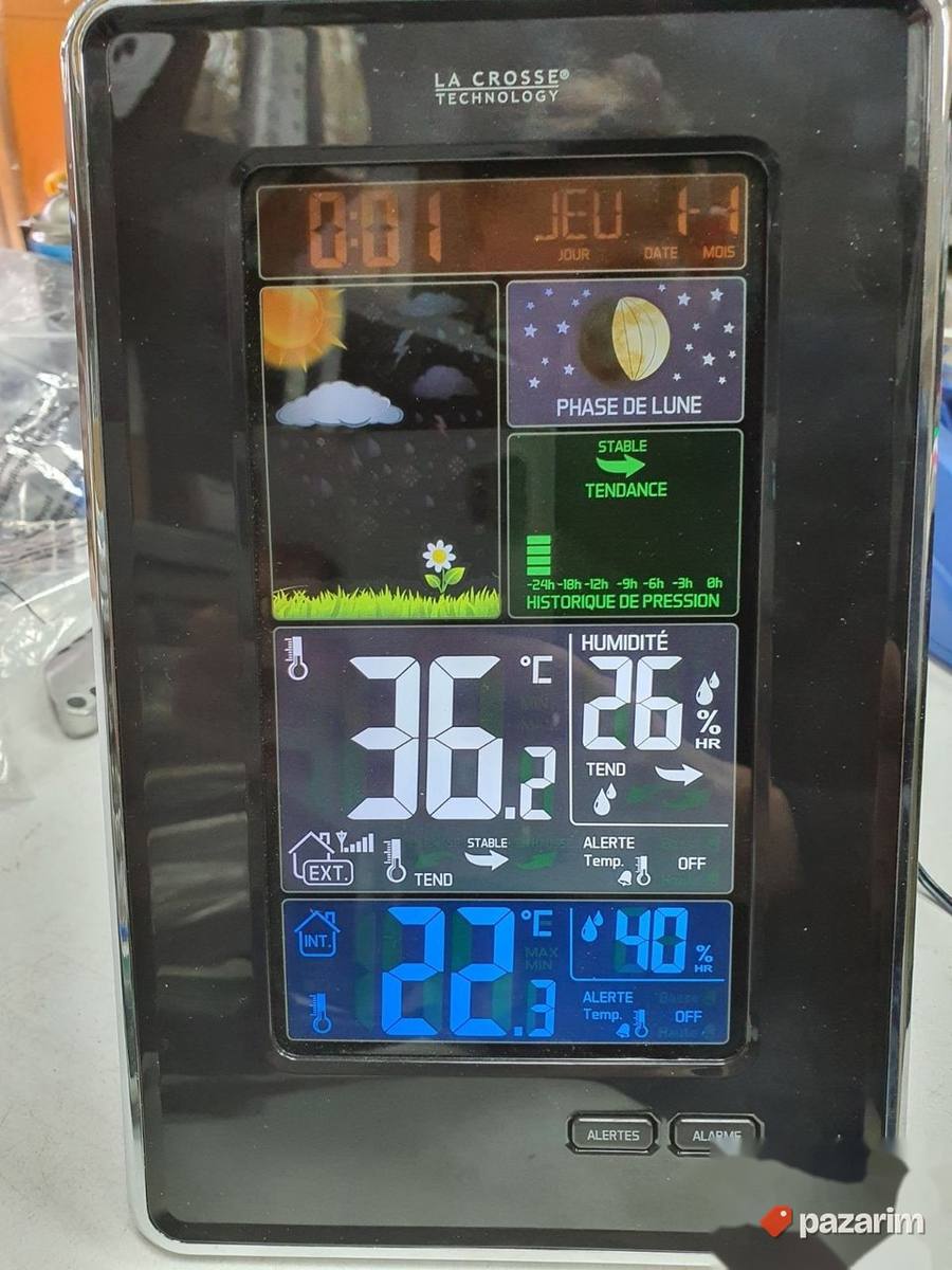 Meteoroloska Stanica WS6835-BLA- La Crosse Technology 4