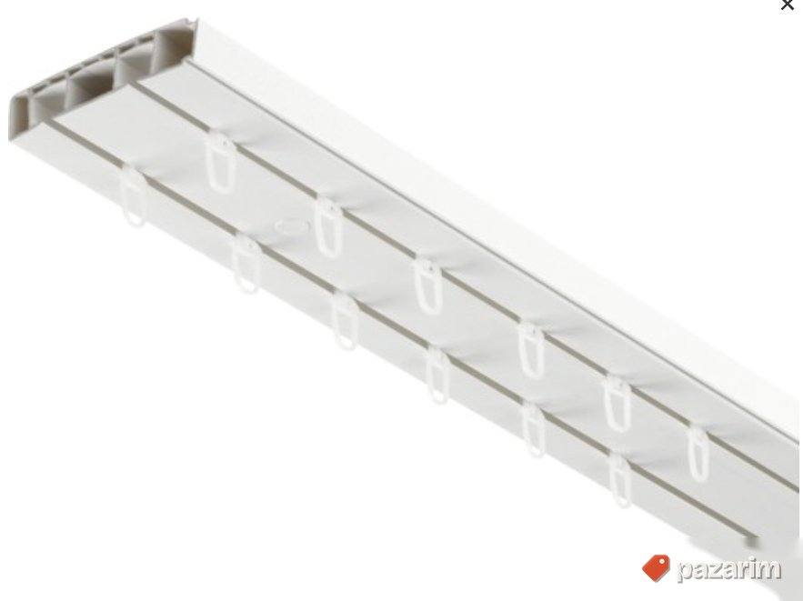 Plasticna Garnisna sa 2 Sine 120cm 3 Komada - Gardinia 2
