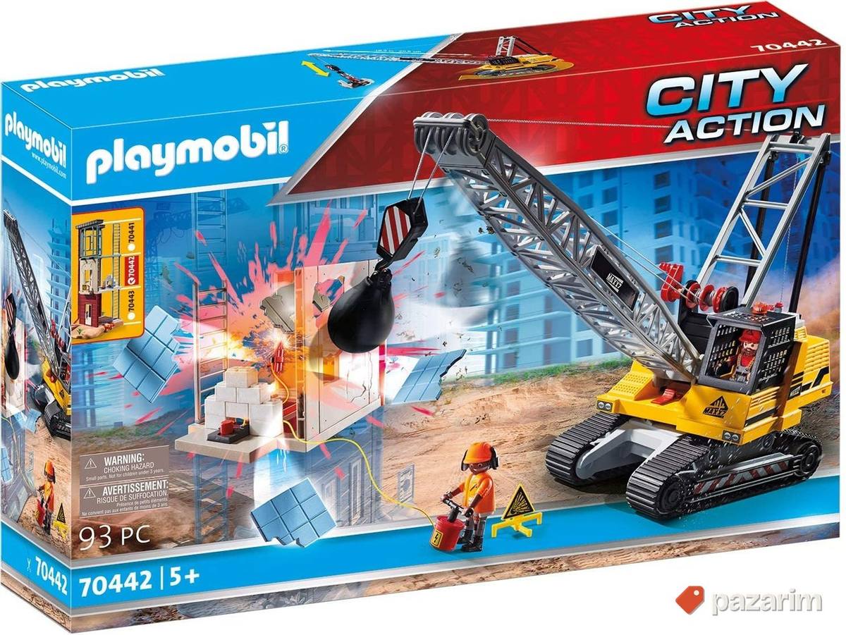 Igracka Bager sa gradjevinskim delom - PlayMobil 1