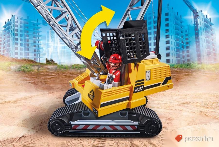 Igracka Bager sa gradjevinskim delom - PlayMobil 3