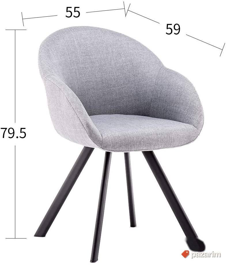 Stolica retro izgleda siva - Movian Crow 2