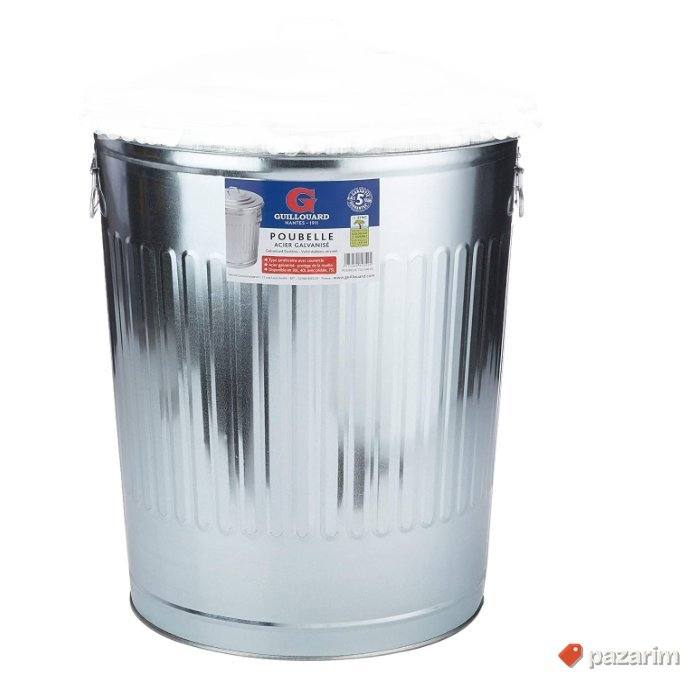 Kanta od pocinkovanog celika 30l - Guillouard 1
