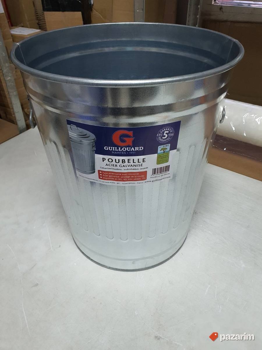 Kanta od pocinkovanog celika 30l - Guillouard 3