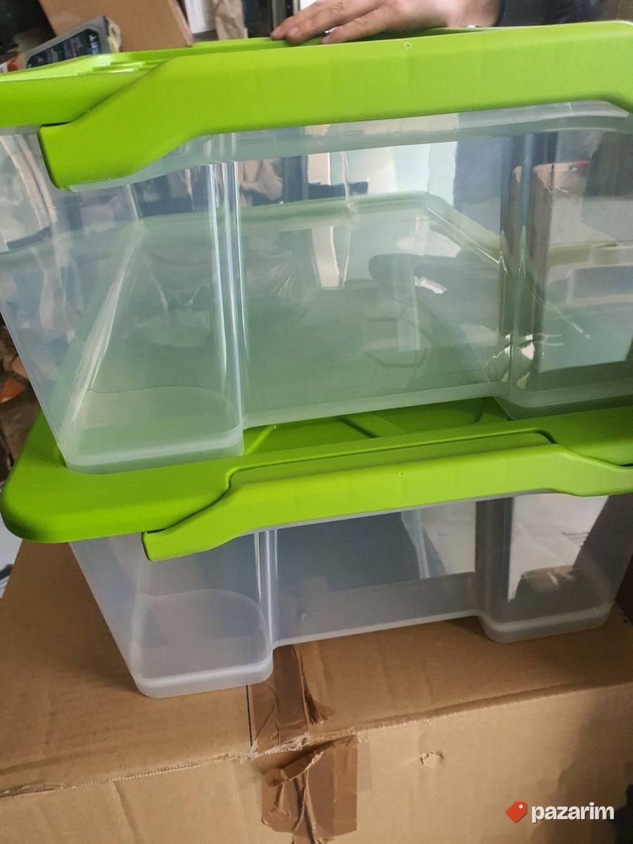 Plasticne kutije 2 komada 30l - Rotho Eva 5