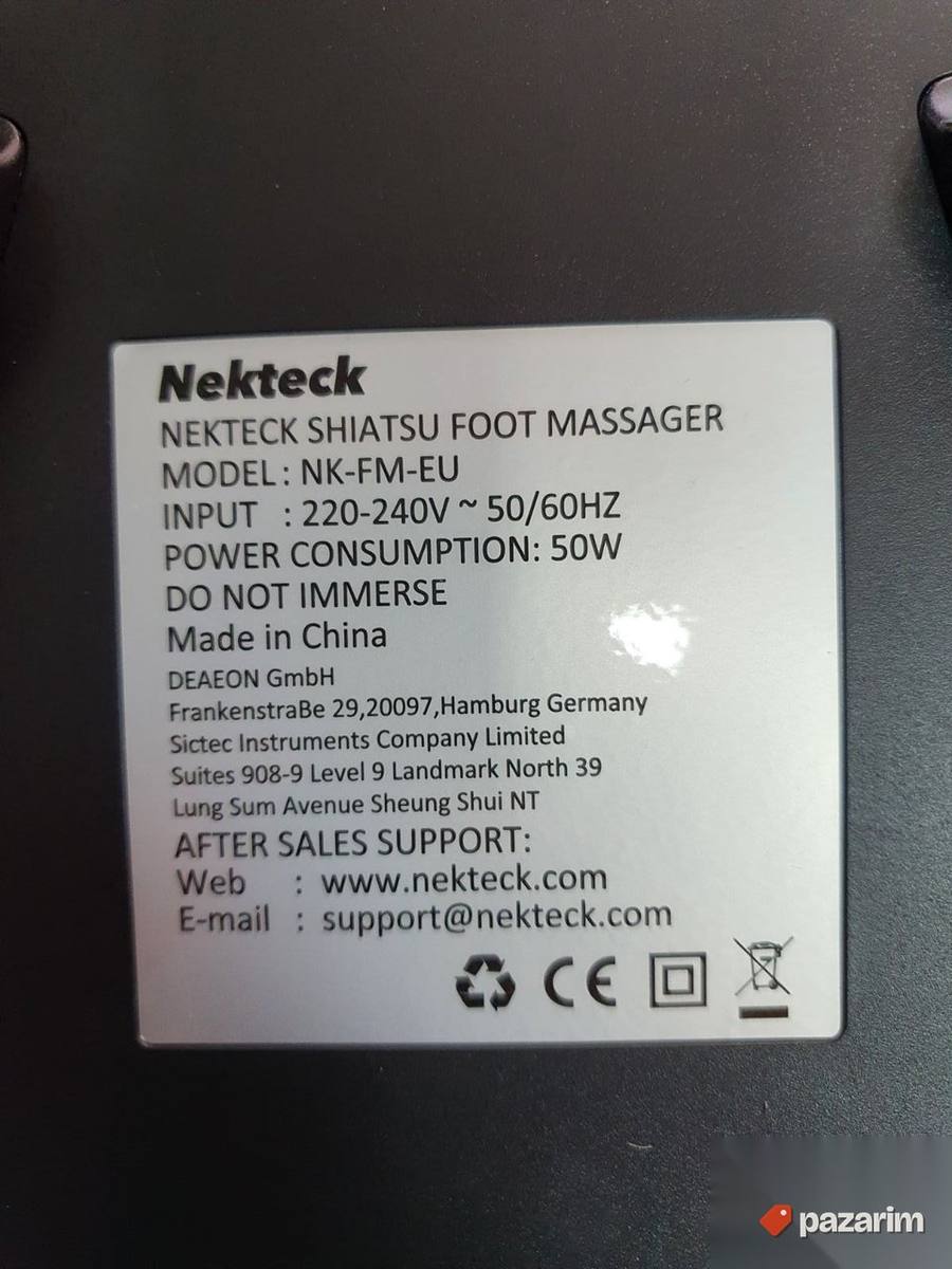 Siatsu masazer za stopala - Nekteck 7