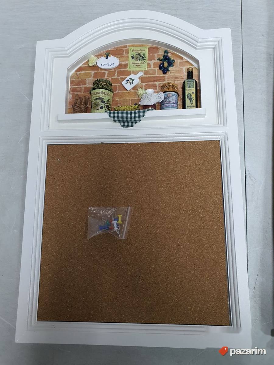 Ukrasna oglasna tabla od plute 32x3.5x52cm - Legler 6