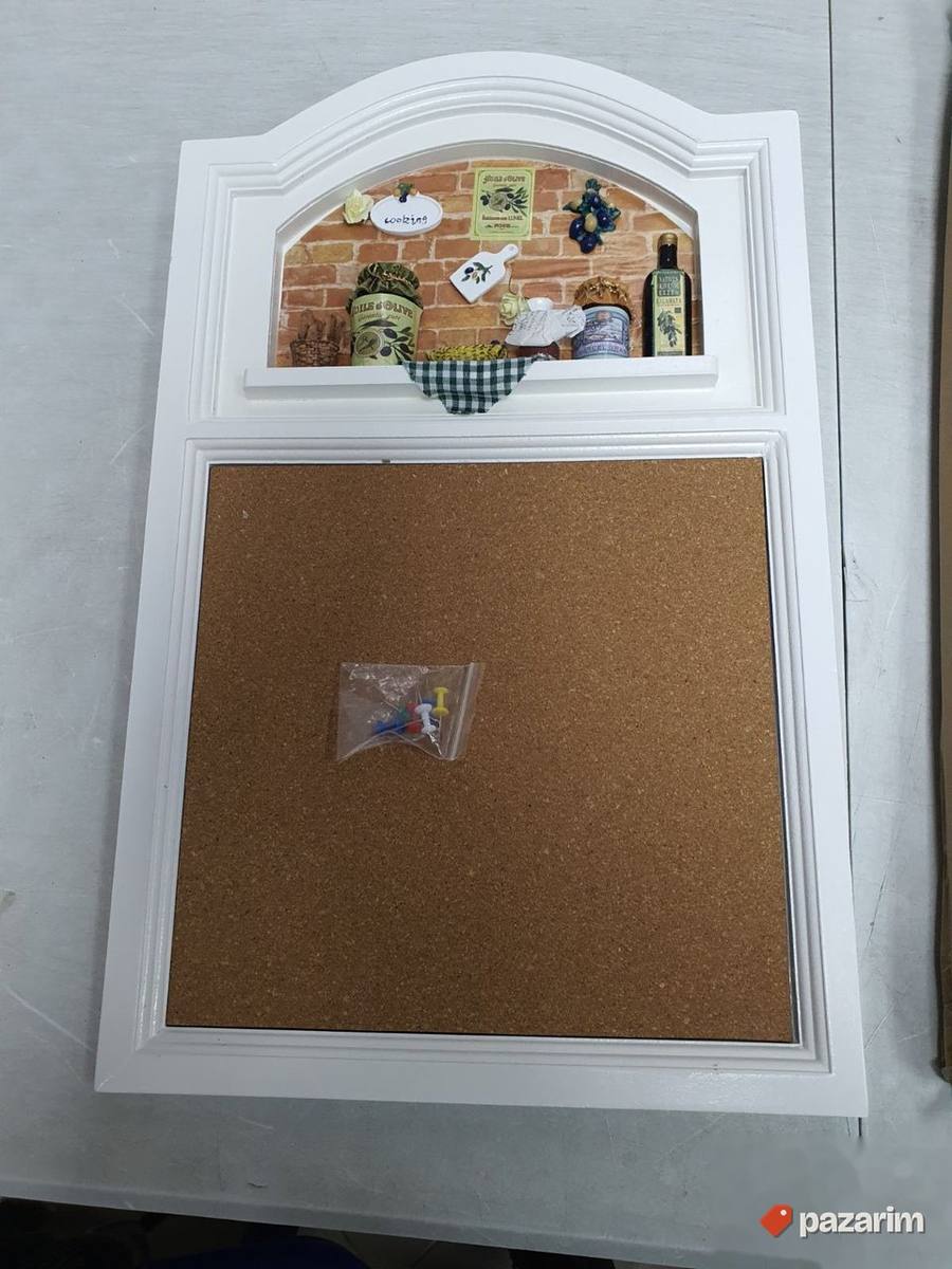 Ukrasna oglasna tabla od plute 32x3.5x52cm - Legler 8