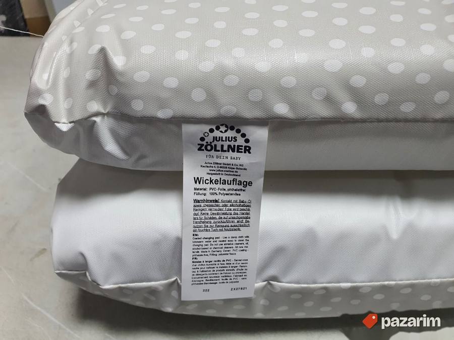 Prostirka dusek za previjanje beba 75x85 - Made in Germany 6