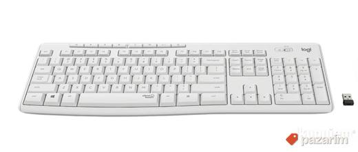 Bezicna Tastatura K295 Bela DEU - Logitech