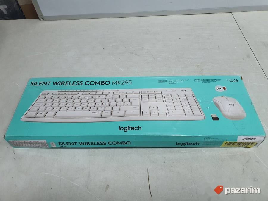 Bezicna Tastatura K295 Bela DEU - Logitech 5