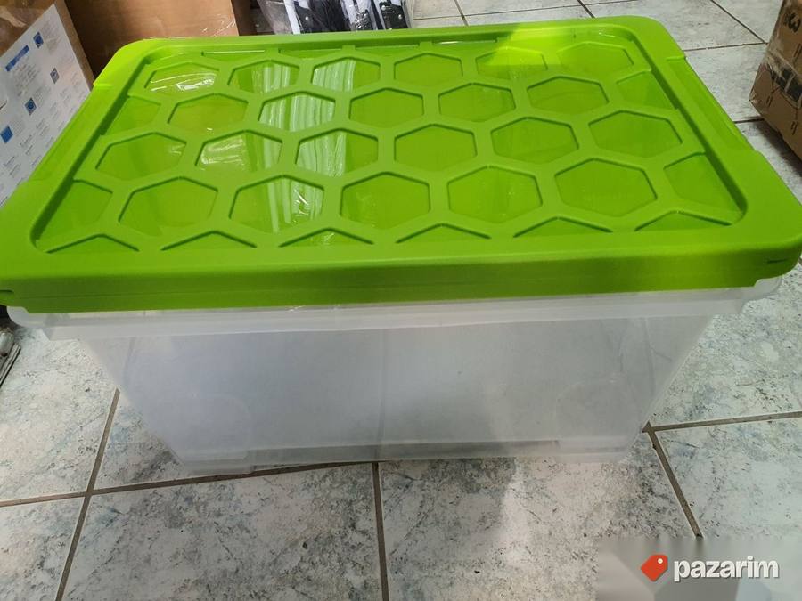 Set 2 plasticne kutije za odlaganje stvari Rotho44L 3