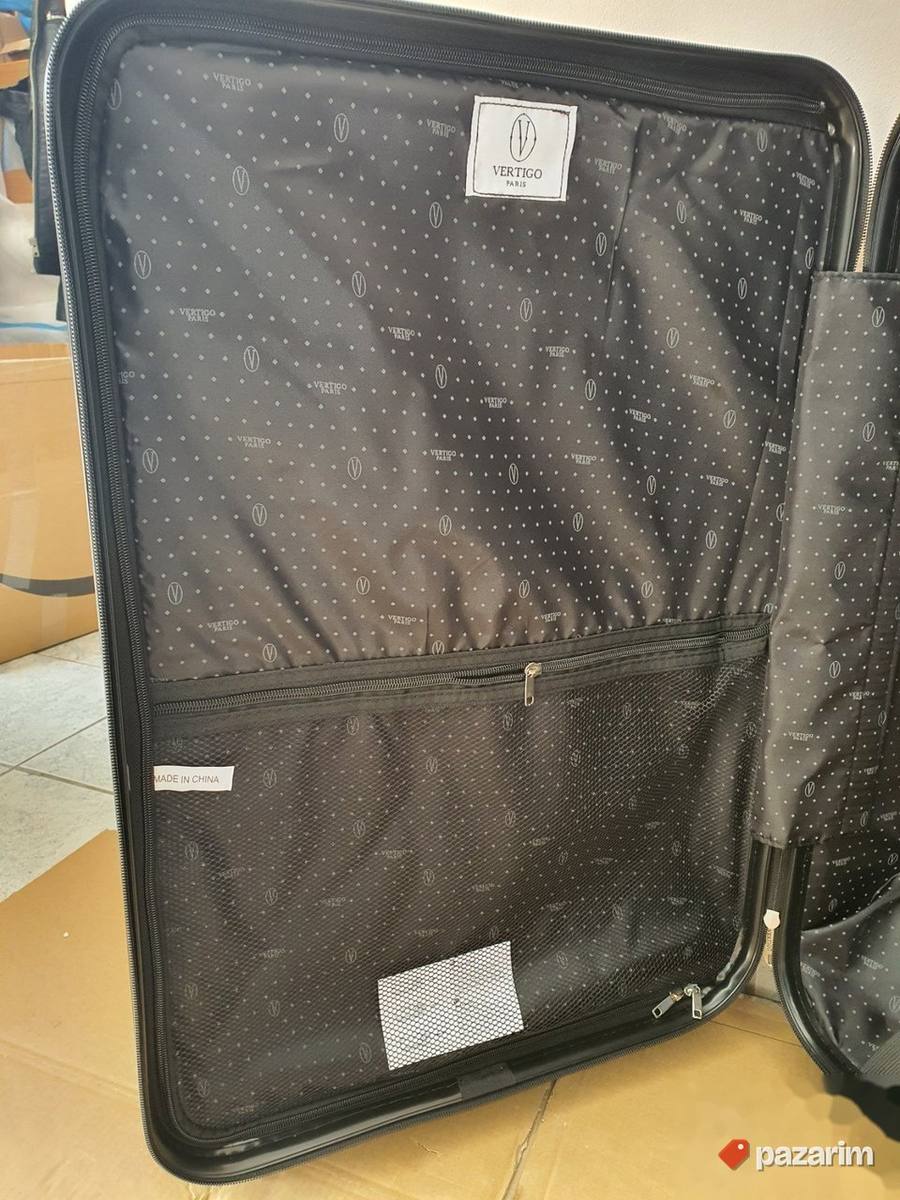Veliki kofer Vertigo Sivi #235 5