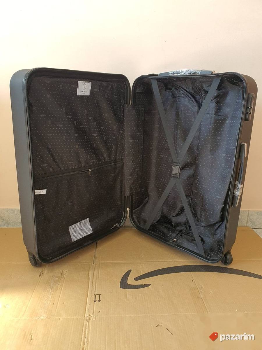 Veliki kofer Vertigo Sivi #235 8