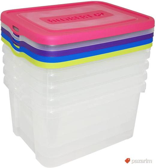 Set 4 plasticne kutije 25L - Alibert Curver