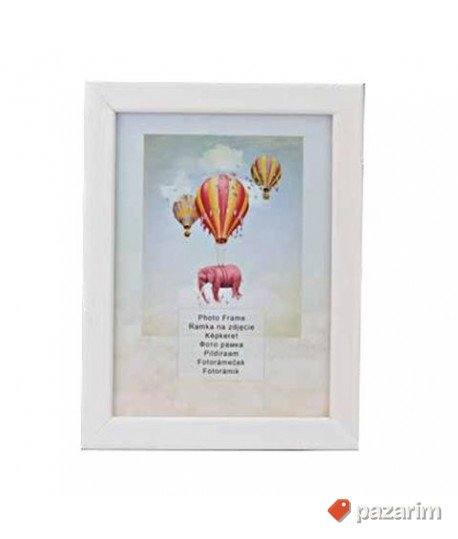 Drveni Ram za Sliku 15x20cm Beli - Comprare 2