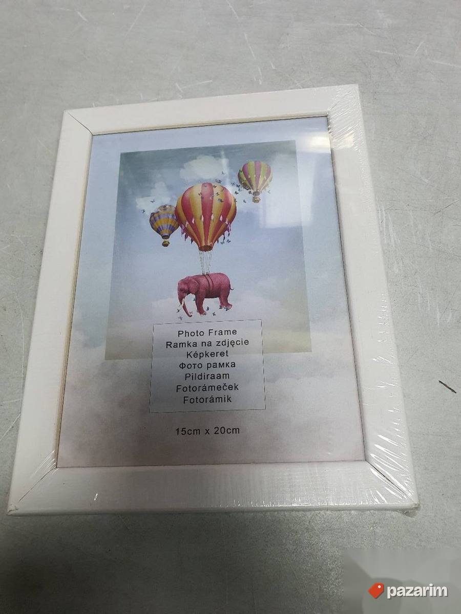 Drveni Ram za Sliku 15x20cm Beli - Comprare 5