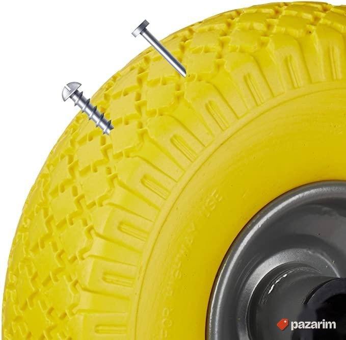 Tockovi za Teretna Kolica 260x85mm Zuti - Relaxdays 5