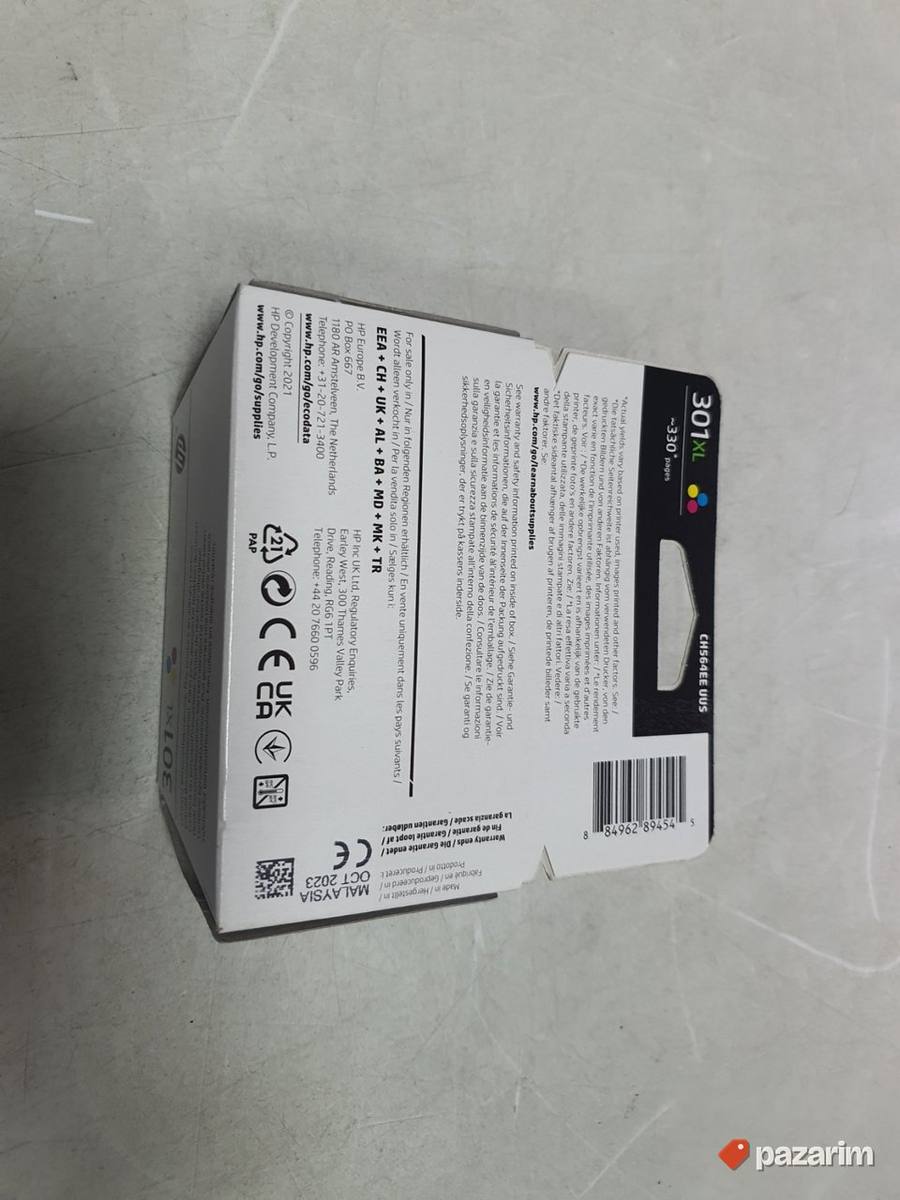 HP Kertridz No.301XL Tri-color - CH564EE 2