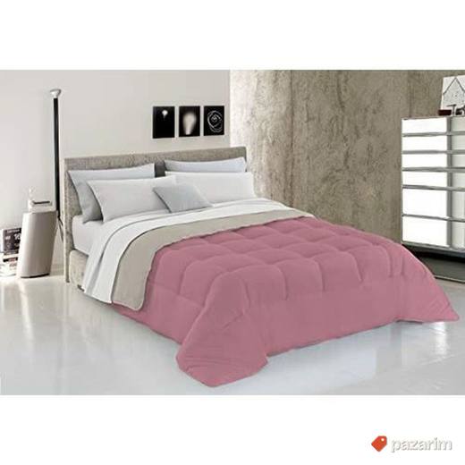 Mekani Jorgan 250x200cm Pink-Siva - Datex #150