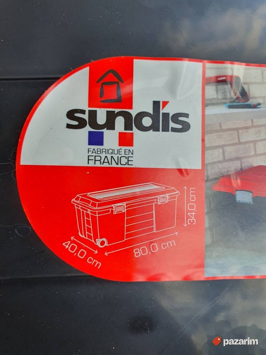 Plasticni sanduk sa tockicima 75L - Sindis 6