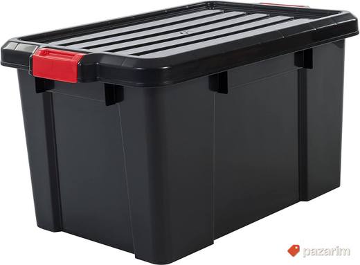 Plasticna Kutija sa Poklopcem 50L - Iris #29