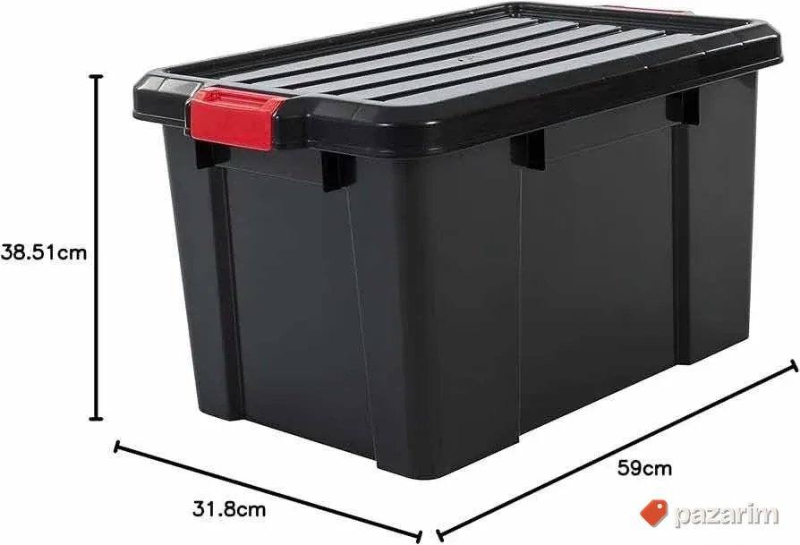 Plasticna Kutija sa Poklopcem 50L - Iris #29 2