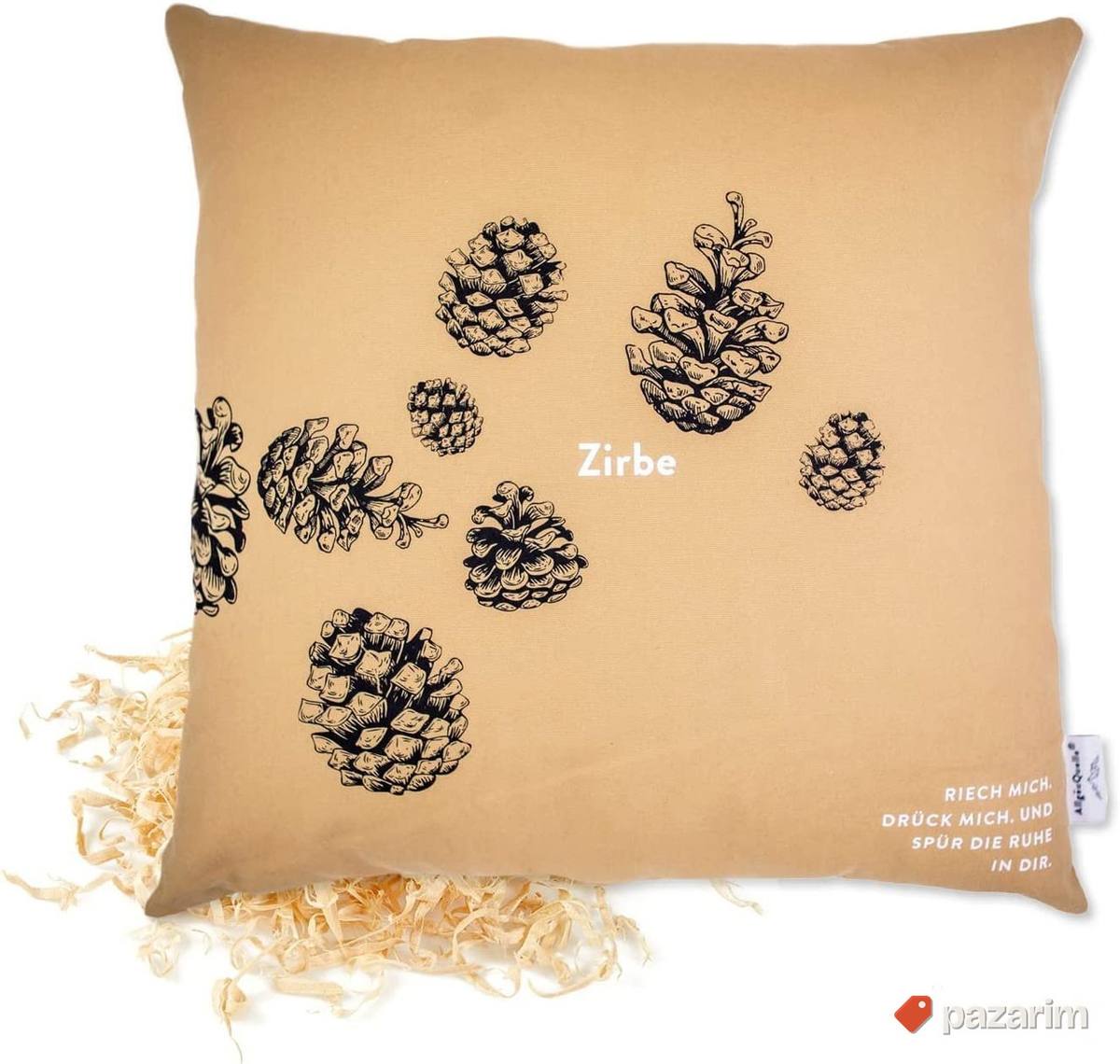 Organski Jastuk Punjen Borovim Drvetom 45x45x15cm #38 1