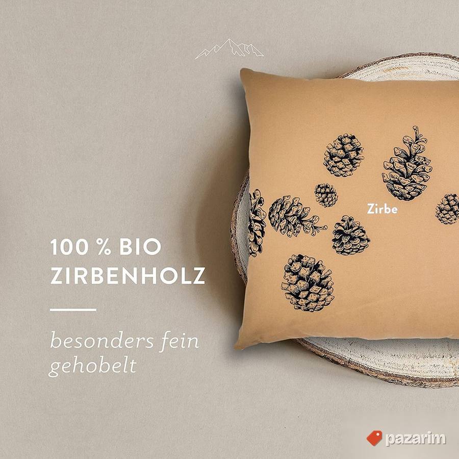 Organski Jastuk Punjen Borovim Drvetom 45x45x15cm #38 2
