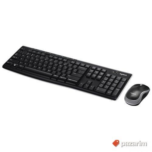 LOGITECH Bežična tastatura i miš MK270 US (Crna) 920-004508 2