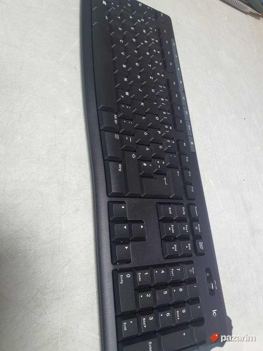 LOGITECH Bežična tastatura i miš MK270 US (Crna) 920-004508 4
