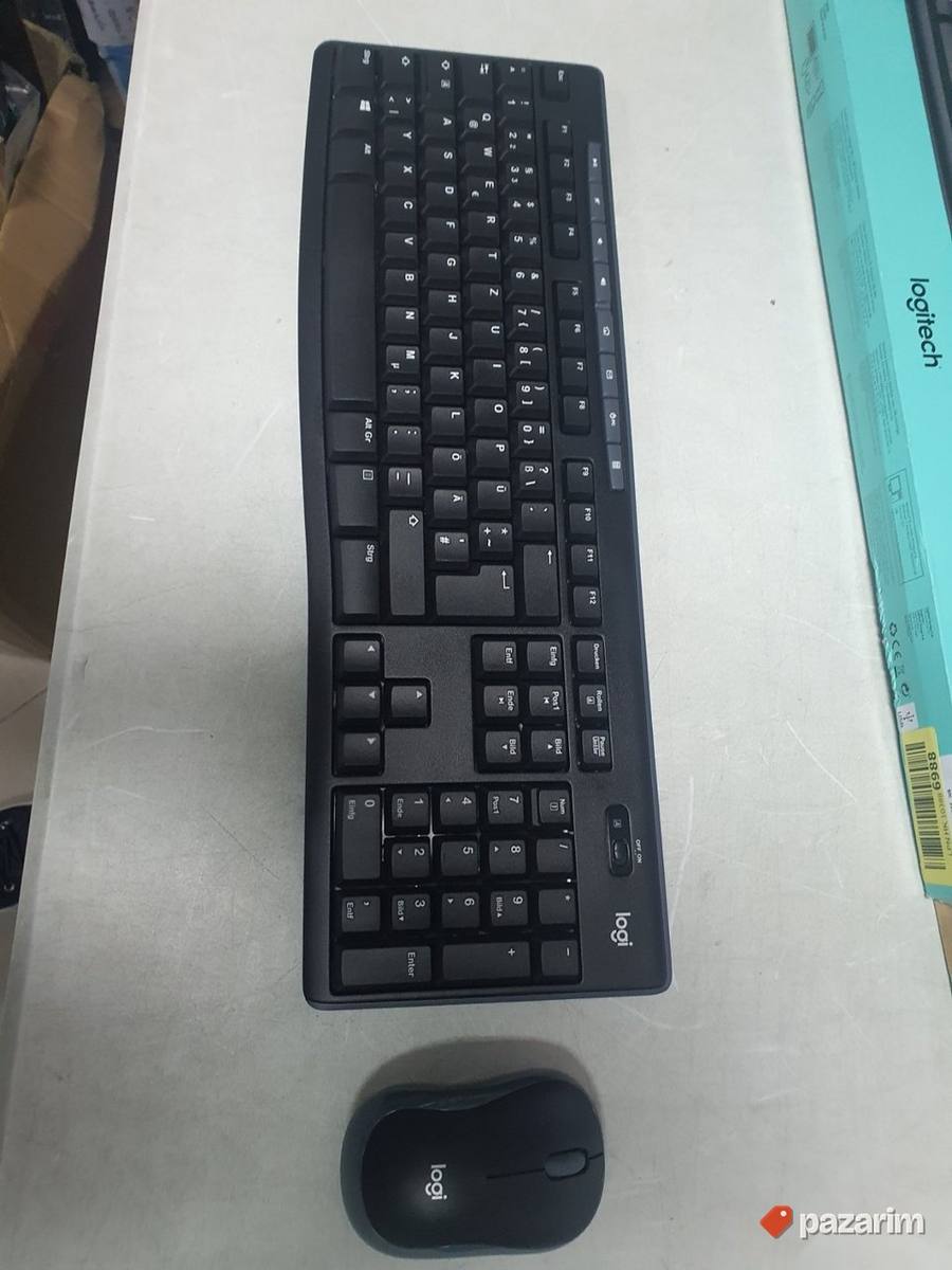 LOGITECH Bežična tastatura i miš MK270 DEU (Crna) 920-004508 5