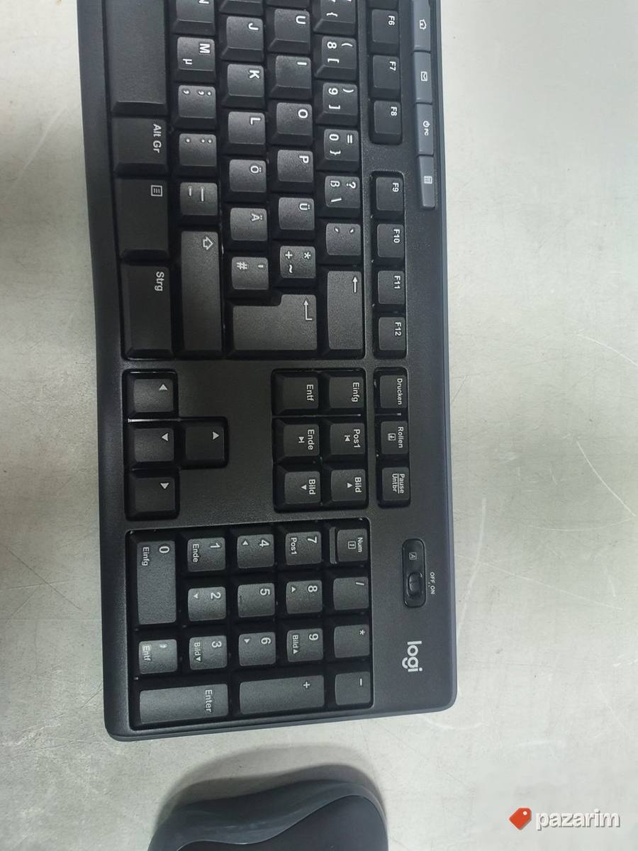 LOGITECH Bežična tastatura i miš MK270 DEU (Crna) 920-004508 7