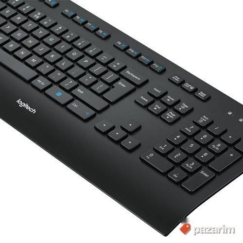 LOGITECH Žična tastatura CORDED K280e 920-005217 3