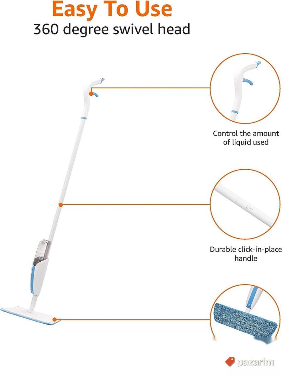 Mop Spray Mop - Amazon Basics 4