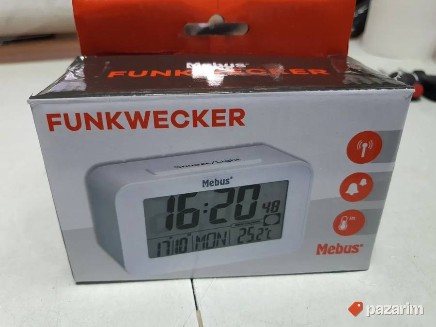 Digitalni radio alarm - Mebus 8