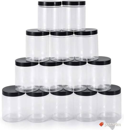 Set 13 plasticnih tegli 250ml - Testyu
