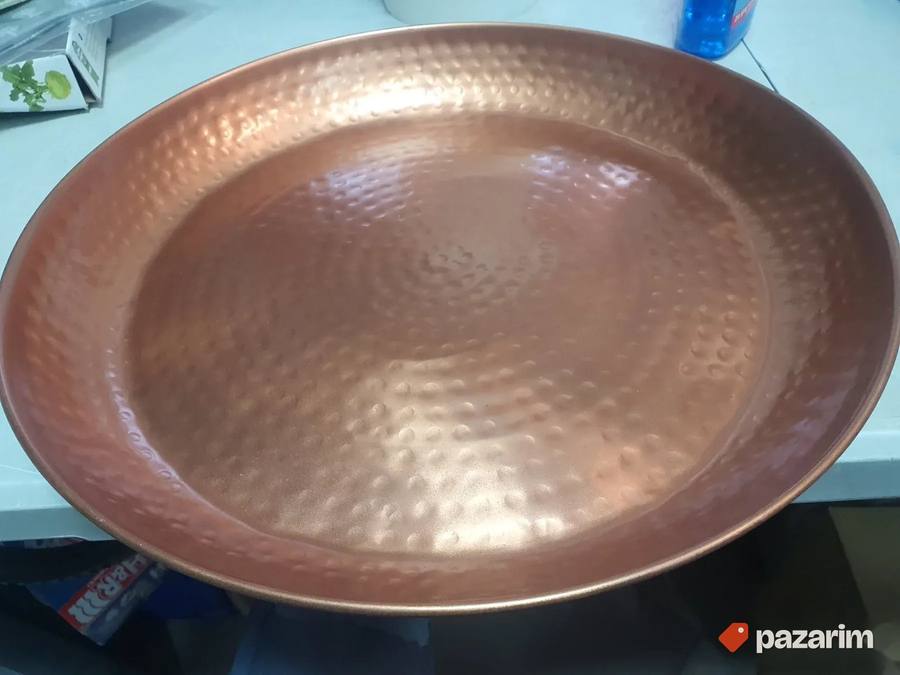 Bakrena orijentalna ukrasna činija 40cm 5