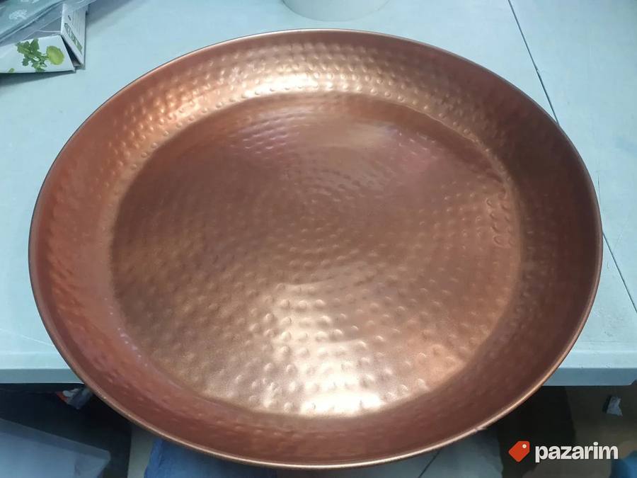 Bakrena orijentalna ukrasna činija 40cm 6