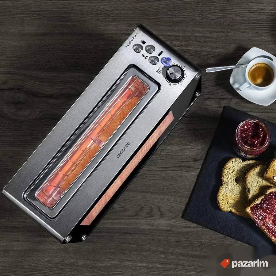 Toster za Sendvice - Cecotec VisionToast Toaster 1260 W, 3