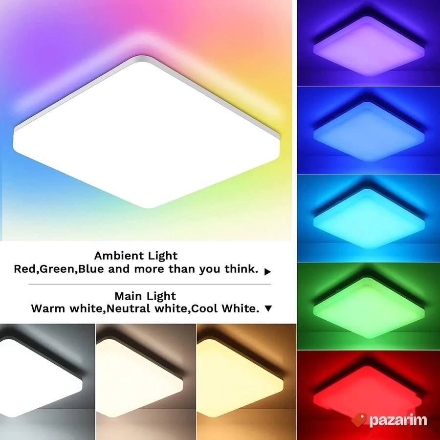 Led Rgb Plafonjera sa Daljincem - LEOEU 2