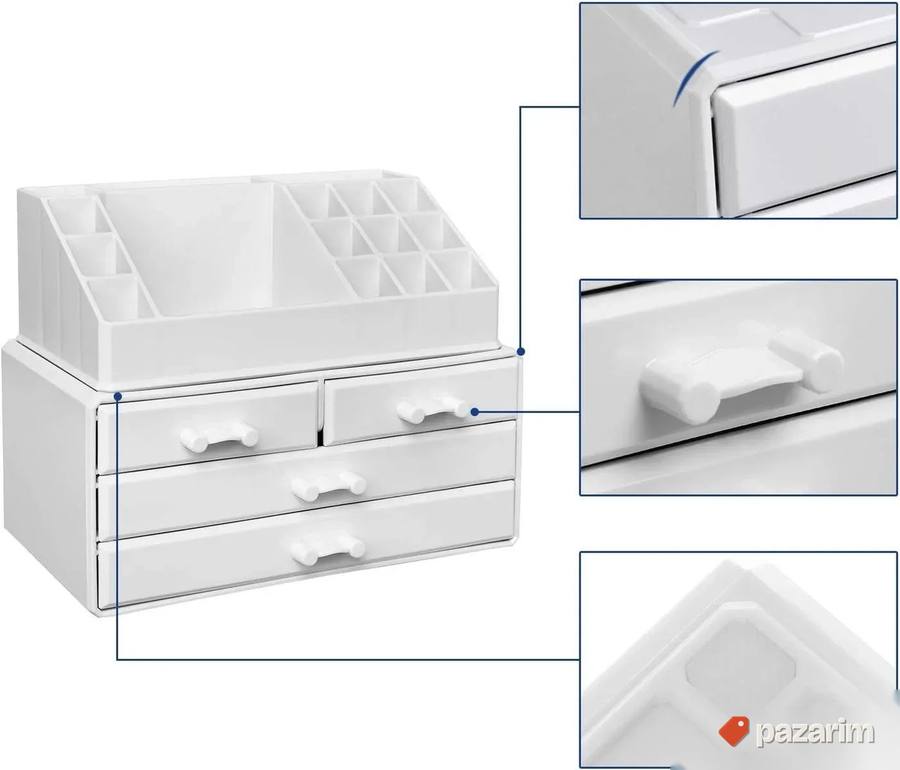 Organizator za Kozmetiku i nakit - Songmics 6