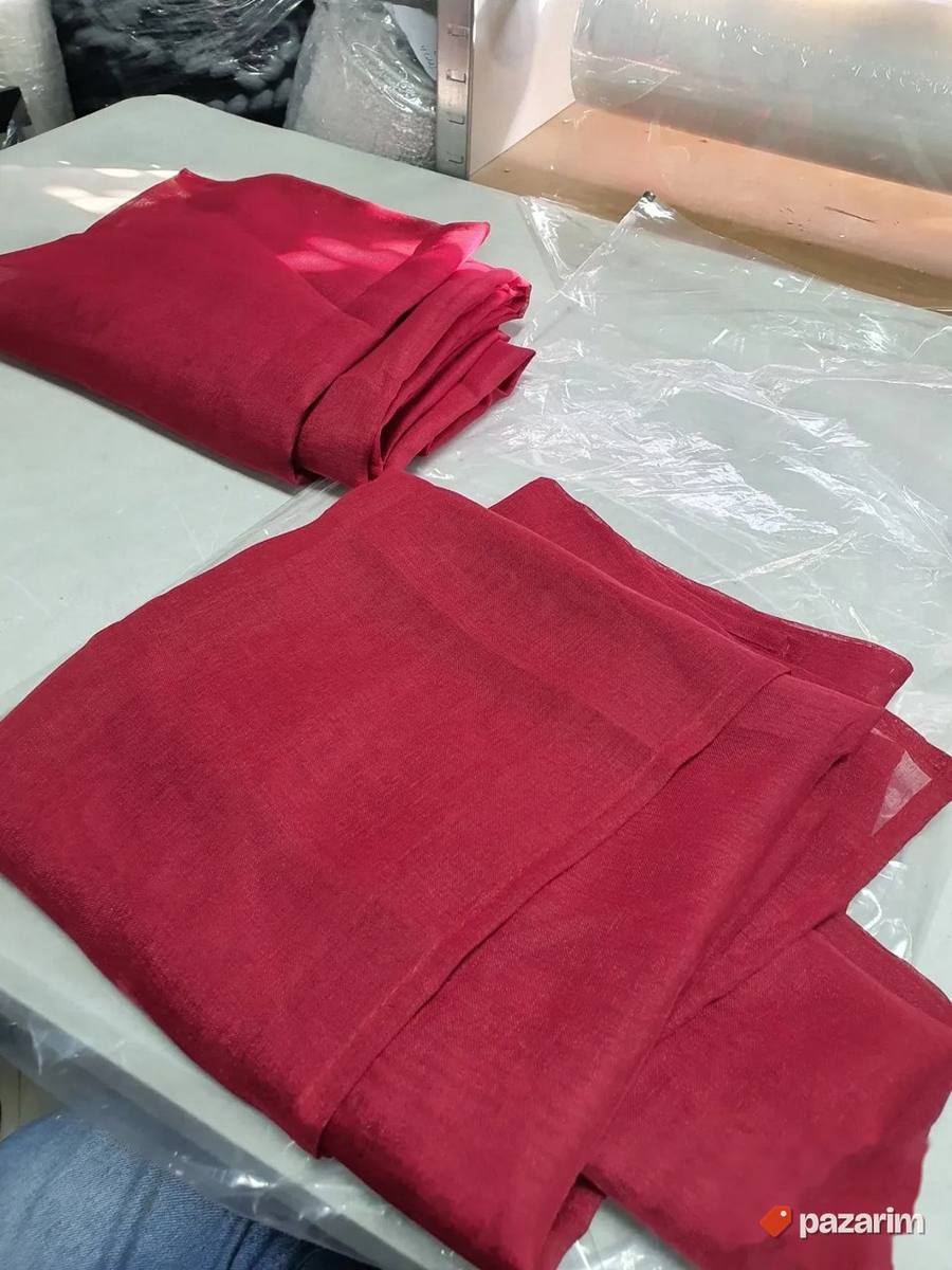 Draperije zavese crvena 2 kom 6