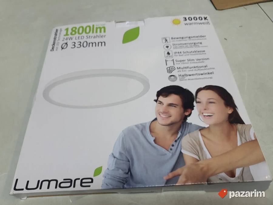 Led plafonjera 3000k sa senzorom - Lumare 6