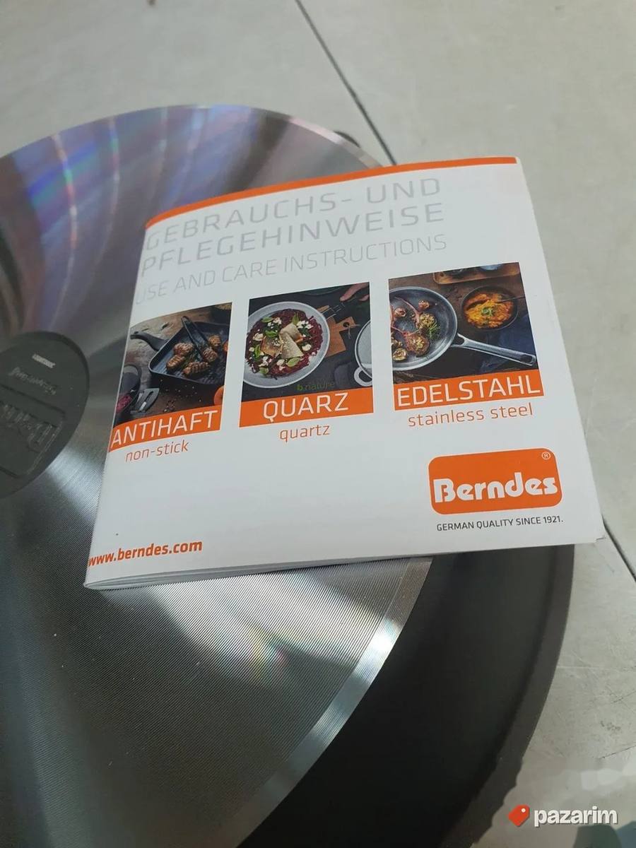 Tiganj Liveni Aluminijum 28cm drvena drska - Berndes Bonanza 5
