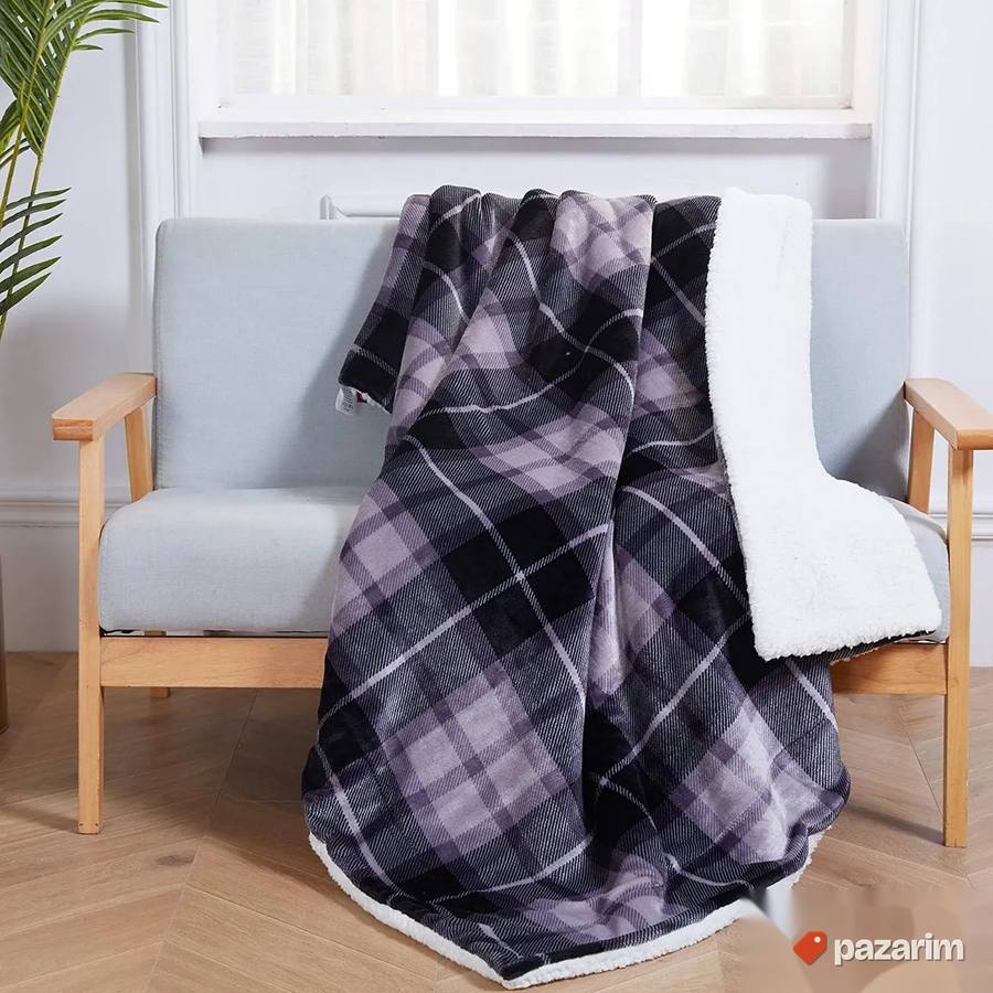 Mekano cebe od flisa 220x240cm karirano - Sochow #113 5