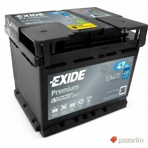 Akumulator Exide Premium EA472 12V 47Ah 1